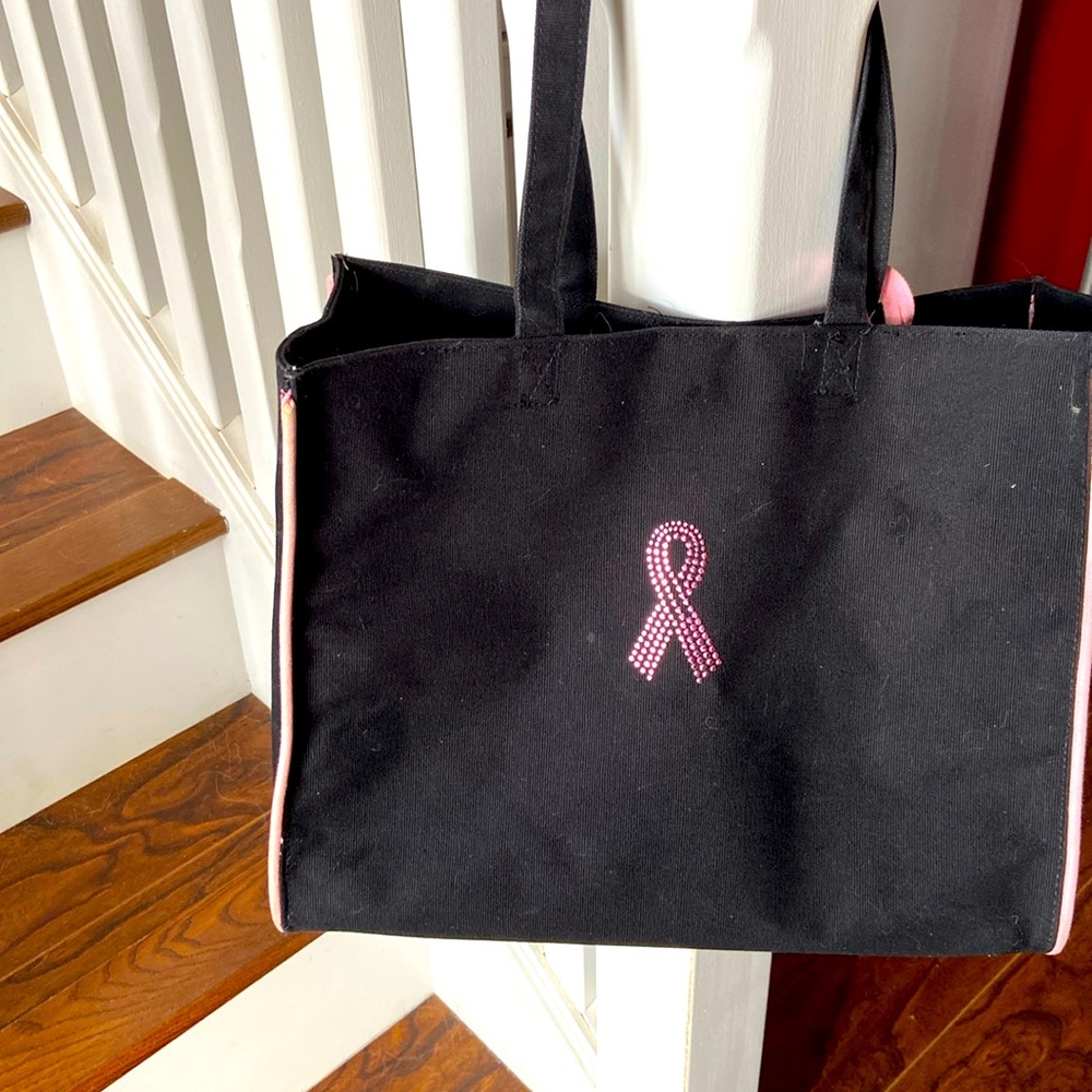 Breast cancer awareness tote